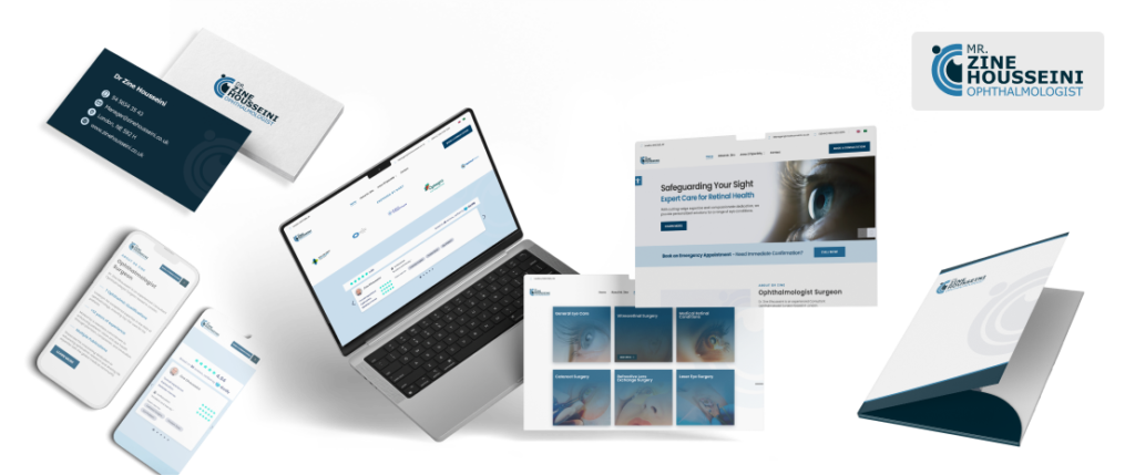 Dr. Zine Housseini: Website, UX/UI & SEO Development