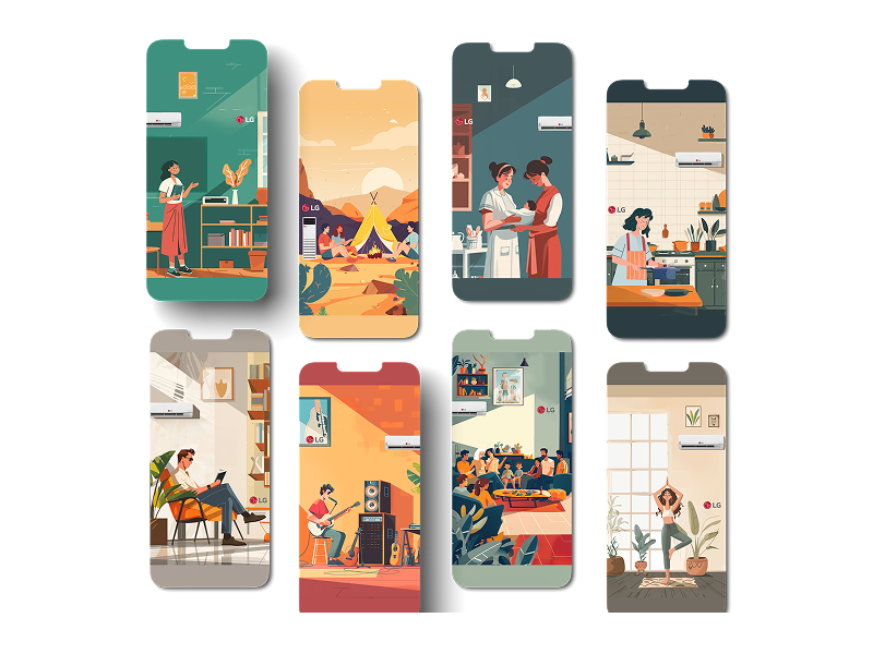 LG Saudi Arabia: Life’s Cool Gen Z Campaign Microsite