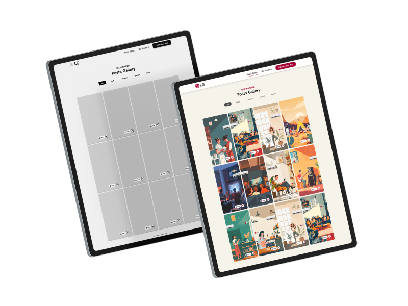 LG Saudi Arabia: Life’s Cool Gen Z Campaign Microsite