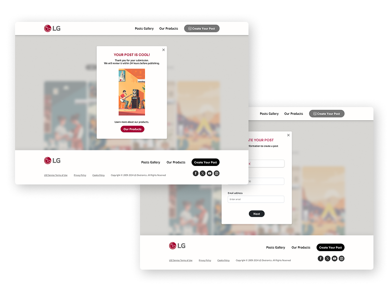 LG Saudi Arabia: Life’s Cool Gen Z Campaign Microsite