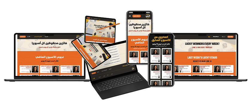 Texas Chicken UAE: UX/UI and Web Development