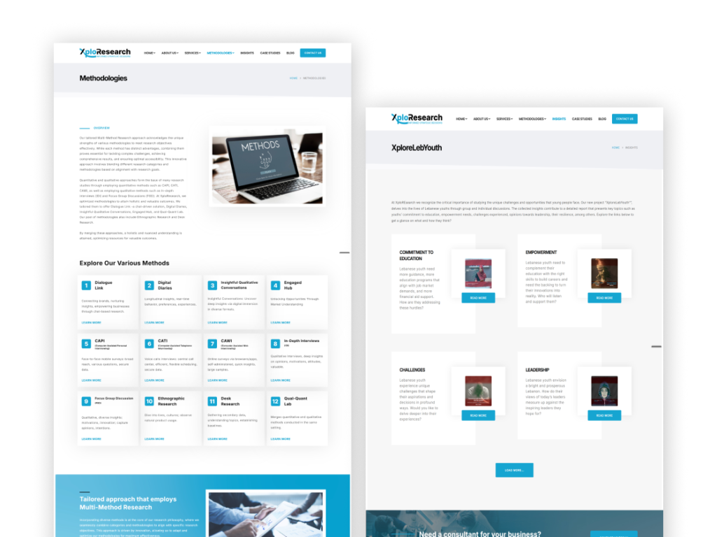 Xploresearch: Digital Branding, UX/UI & Web Development
