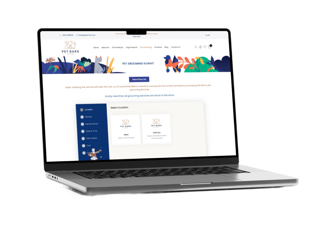 Pet Barn Kuwait: E-Commerce Website Rebuild & SEO Recovery