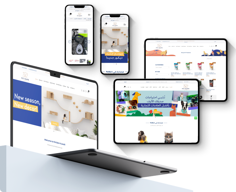 Pet Barn Kuwait: E-Commerce Website Rebuild & SEO Recovery