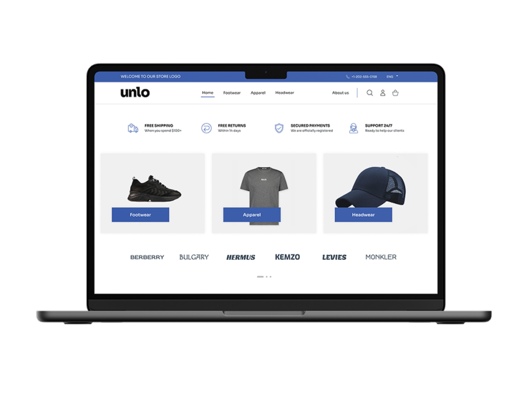 Unlo Kuwait: UX/UI and Web Development