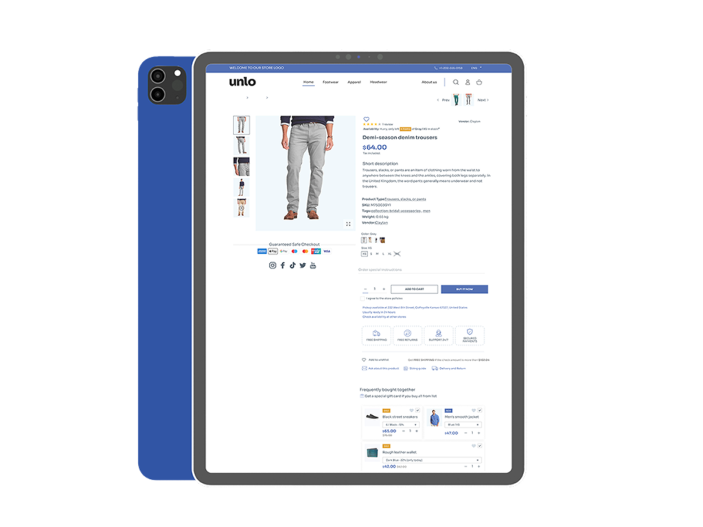 Unlo Kuwait: UX/UI and Web Development